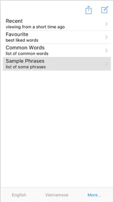 English Vietnamese dictionary android App screenshot 5